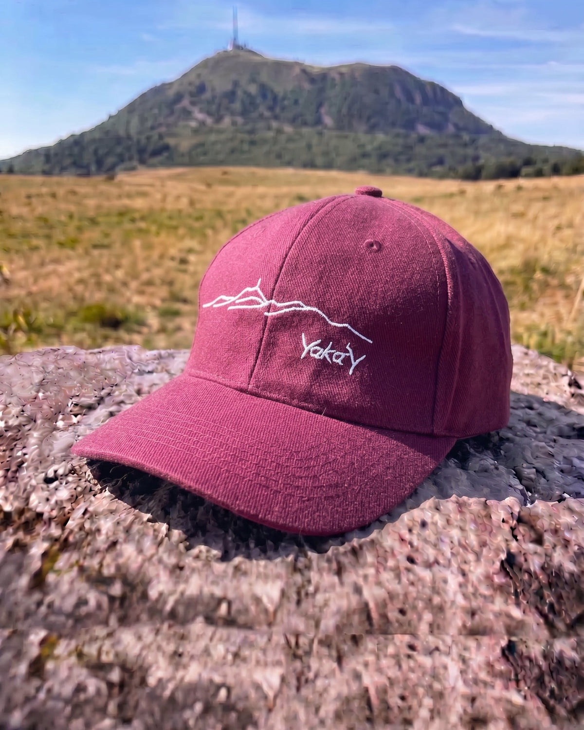 Casquette Volcans d'Auvergne Bordeaux