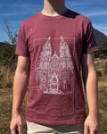 T-Shirt Cathédrale Clermont-Ferrand Bordeaux