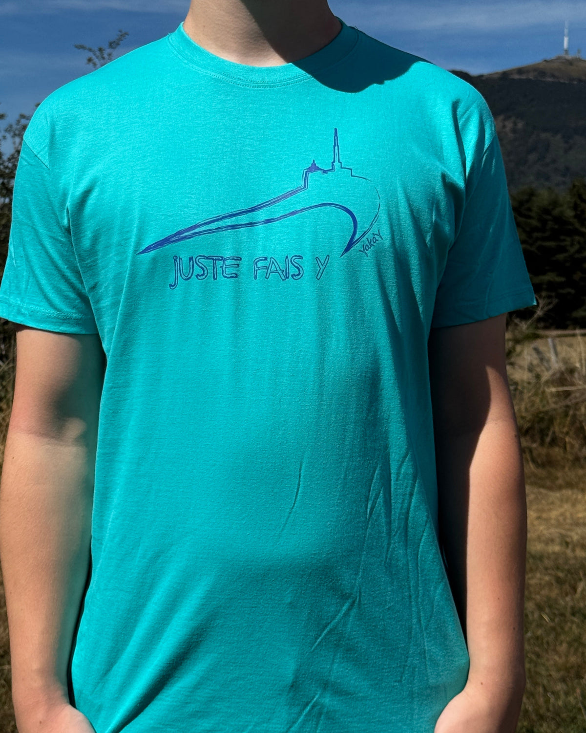 T-Shirt Juste Fais-Y Crayonné
