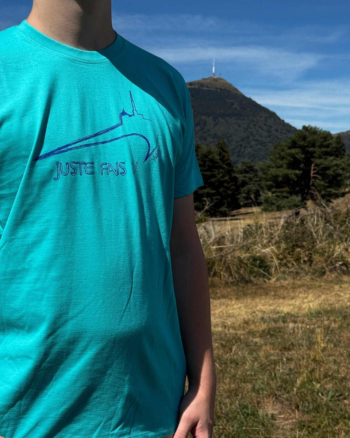 T-Shirt Juste Fais-Y Crayonné