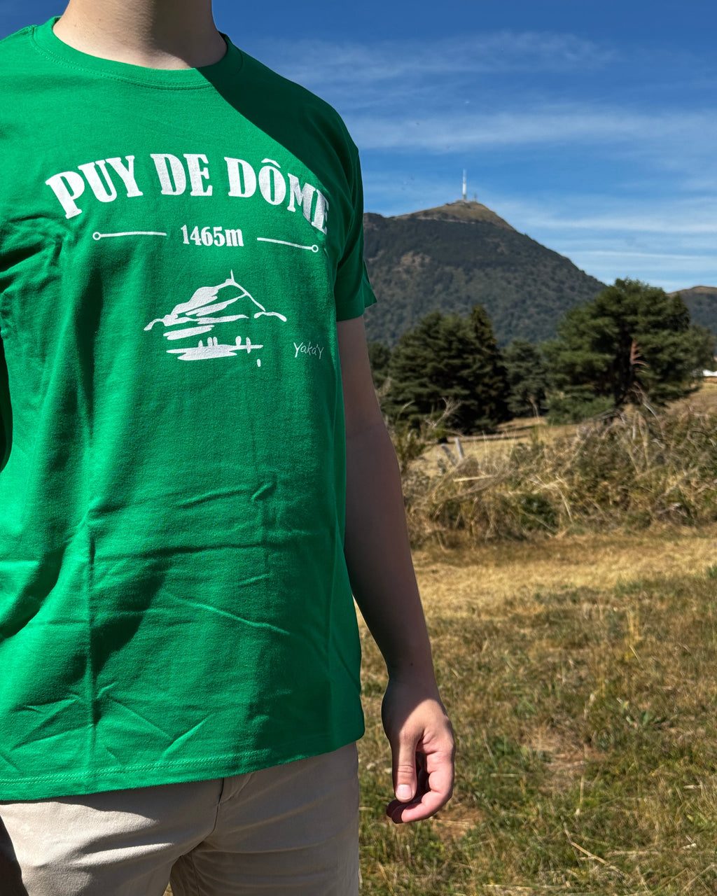 T-Shirt Puy de Dôme - 1465m