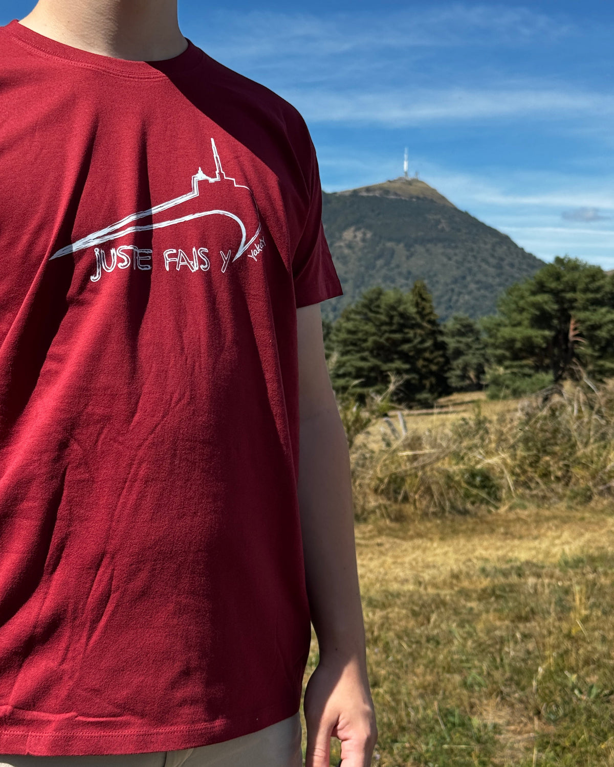 T-Shirt Juste Fais-Y Crayonné
