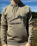 Sweat Capuche Juste Fais-Y Kaki