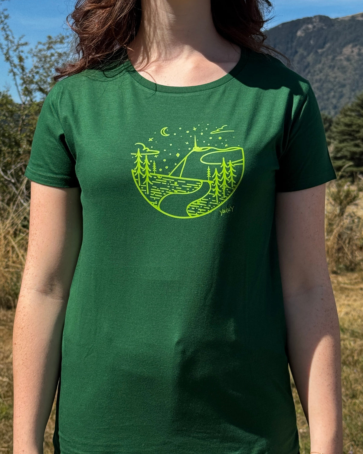 T-Shirt Auvergne Enneigée