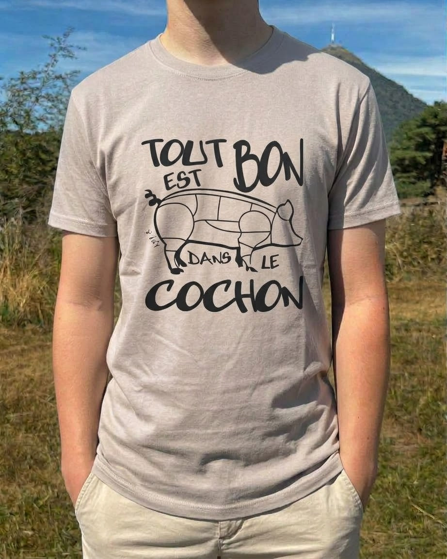 T-Shirt Tout est bon dans le Cochon