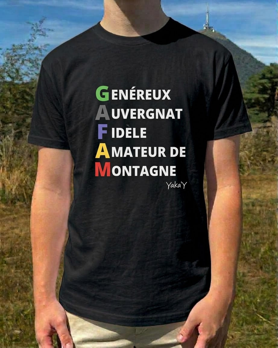 T-Shirt Gafam Noir
