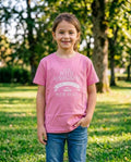 T-Shirt Yaka'Y Enfant - Petite Auvergnate Rose