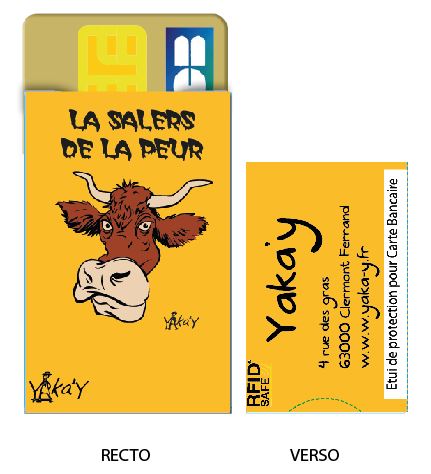 Etui de protection CB Salers - Yaka-y vache du Cantal