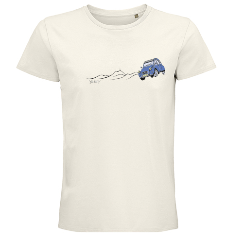 T-shirt 2cv , volcans d' Auvergne